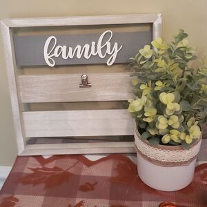 Farmhouse Distressed Picture Frame